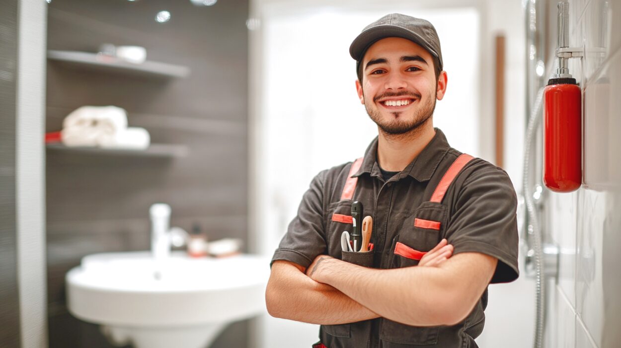 A1 Discount Plumber licensed technician ready for emergency service in Massachusetts